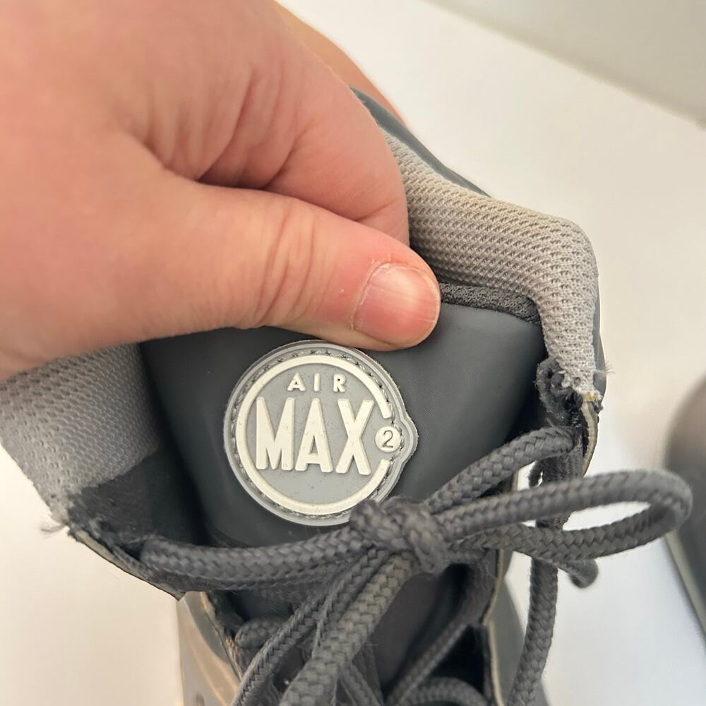 Nike Air Max Charles Barkley Youth Sneakers Gray - Picture 10 of 10